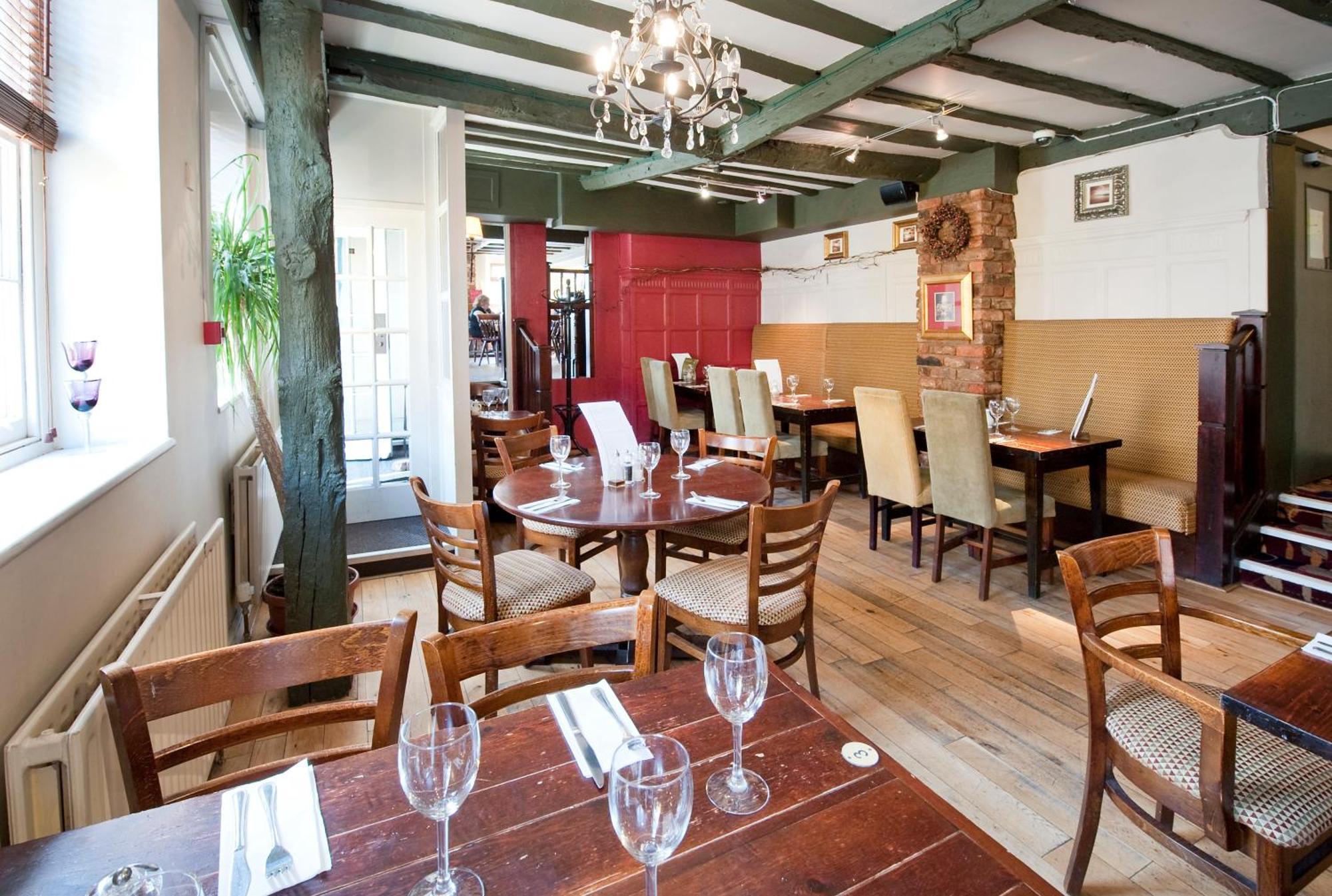 Ye Olde Talbot Hotel By Greene King Inns 우스터 레스토랑 사진